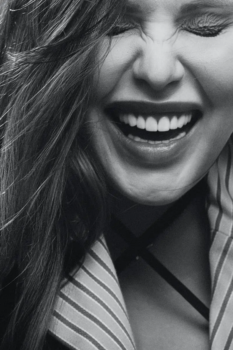 Bright smile after cosmetic dentistry and whitening at ZM Dental