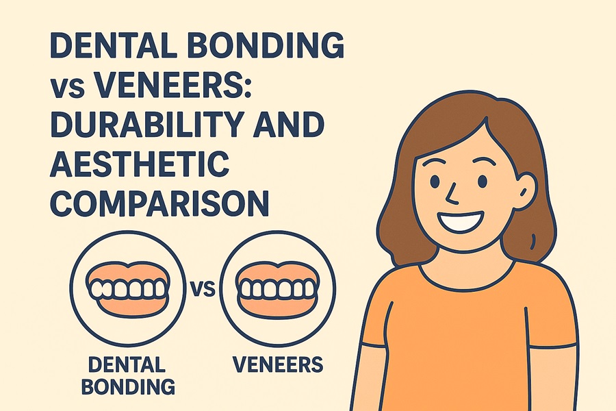 Dental Bonding vs Veneers: Durability, and Aesthetic Comparison