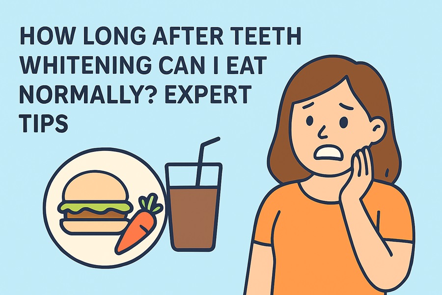 How Long After Teeth Whitening Can I Eat Normally? Expert Tips