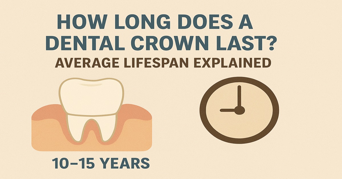 How Long Does a Dental Crown Last? Average Lifespan Explained