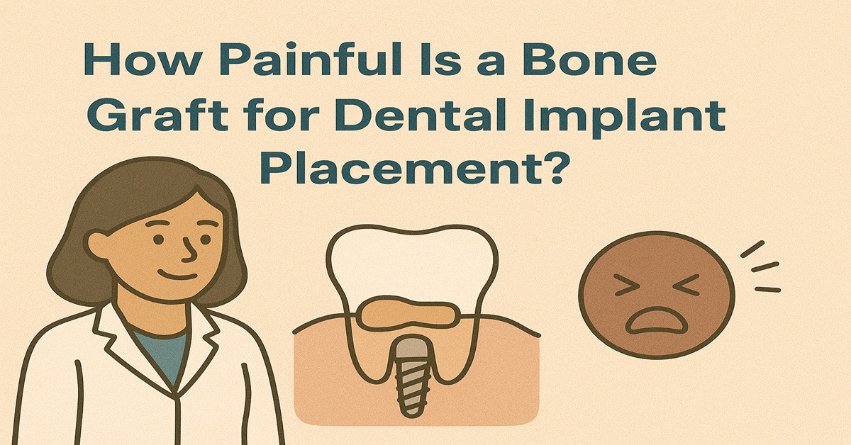 How Painful Is a Bone Graft for Dental Implant Placement?