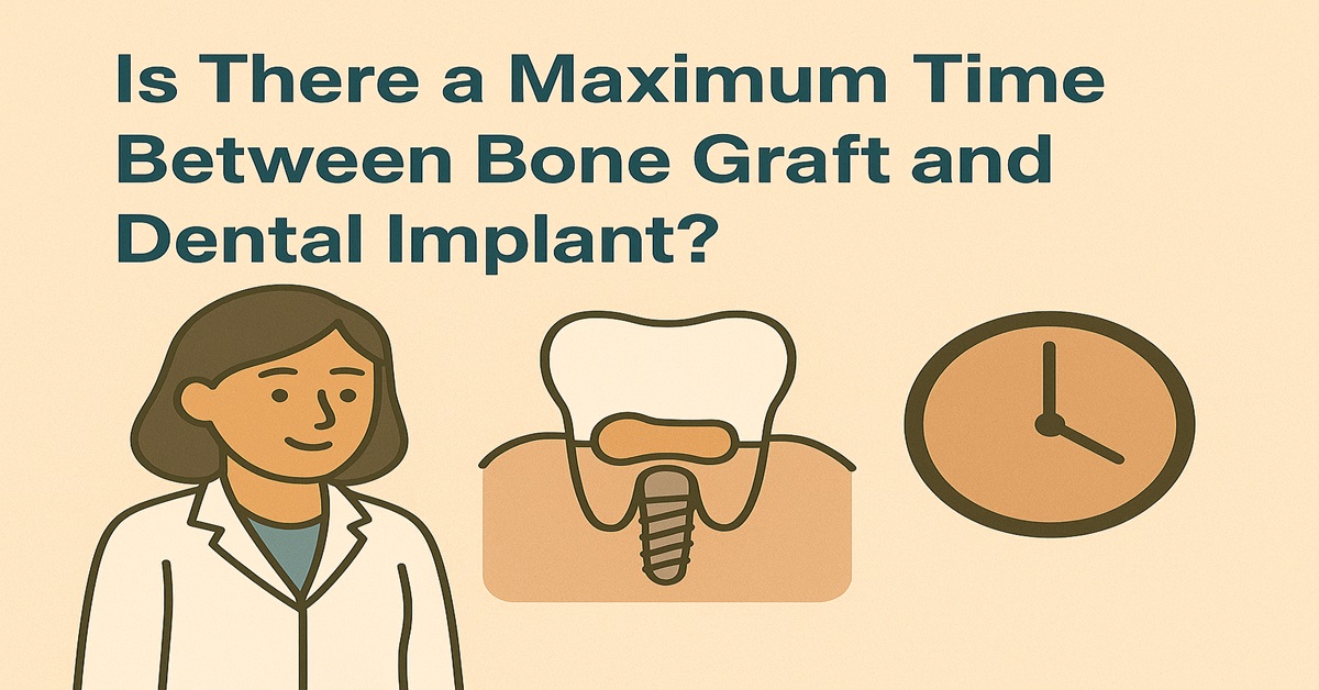 Is There a Maximum Time Between Bone Graft and Dental Implant